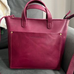 Portland leather Goods mini cross body Almost Perfect